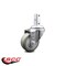 Service Caster 3 Inch Gray Polyurethane Wheel Swivel 7/8 Inch Square Stem Caster SCC SCC-SQ20S314-PPUB-GRY-78 - alternate 5